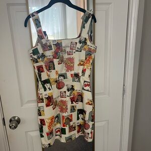 Reformation Davies Bustier Denim Dress Size 0 Worn Once